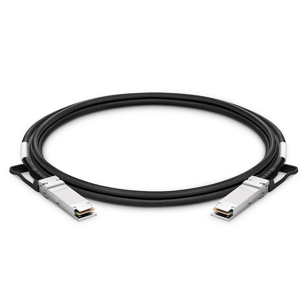 QSFP-100G-CU3M Кабельная сборка 100GBASE-CR4 Passive Copper Cable, 3m