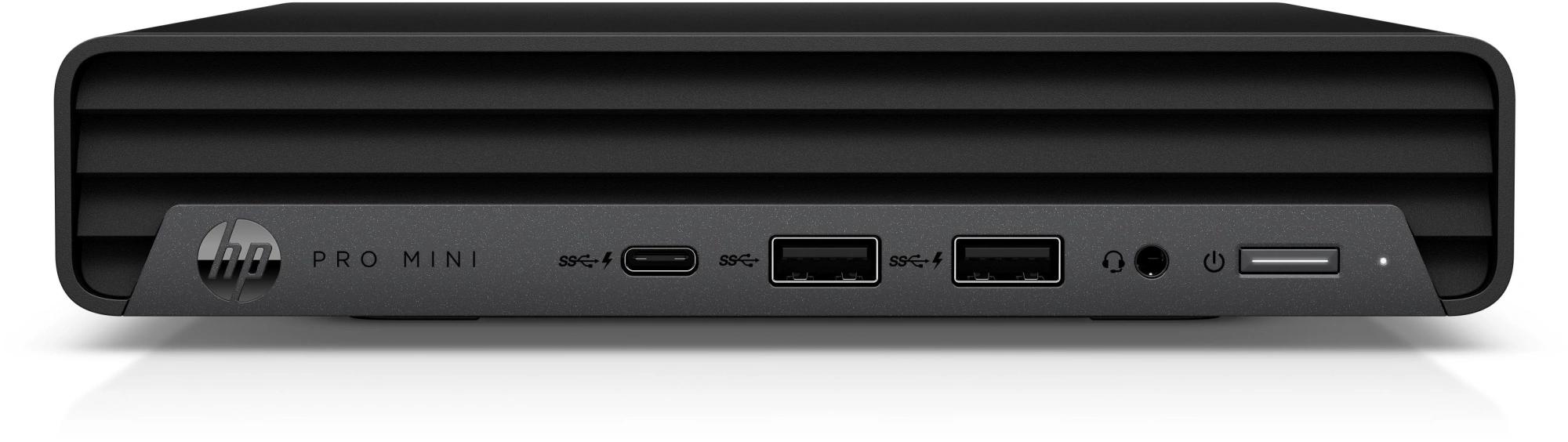 Неттоп HP ProDesk 400 G9 Mini i5 14500T 1.7 16Gb SSD256Gb UHDG 770 Windows 11 Pro GbitEth WiFi BT 90W kb мышь клавиатура черный A70P8UT