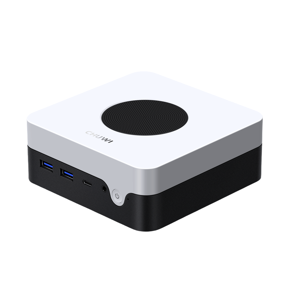 Компьютер Chuwi LarkBox X i3 1220P/ 8Gb/256Gb SSD/0.4kg/Grey White/Win11Pro USB2.0*2/USB3.2*2/Type-C*1/HDMI*1/DP*1/RJ45*2/WIFI6,BT5.2/bracket