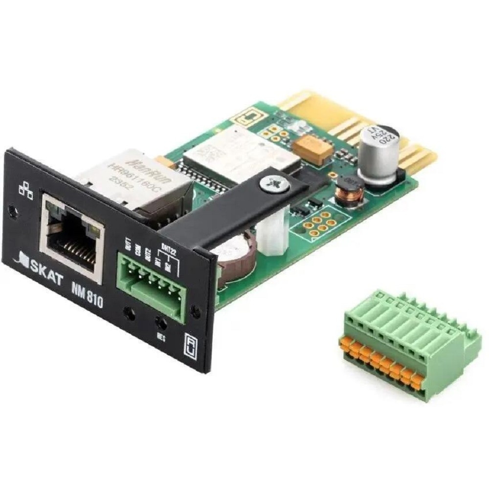 Бастион SNMP-модуль NM810 SKAT UPS серии RACK  мощностью от 1 до 3 кВА (2147)
