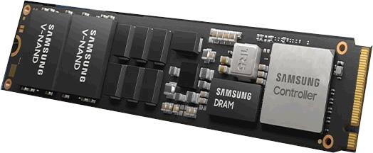 SSD диск Supermicro Samsung Enterprise S M.2, PM9A3, 960GB, NVMe/PCIE Gen4 x4, R5000/W1400Mb/s, IOPS(R4K) 550K/60K, MTBF 2M, 1DWPD/5Y, 22110, OEM (repl. MZ1LB960HAJQ-00007) MZ1L2960HCJR-00A07 SM
